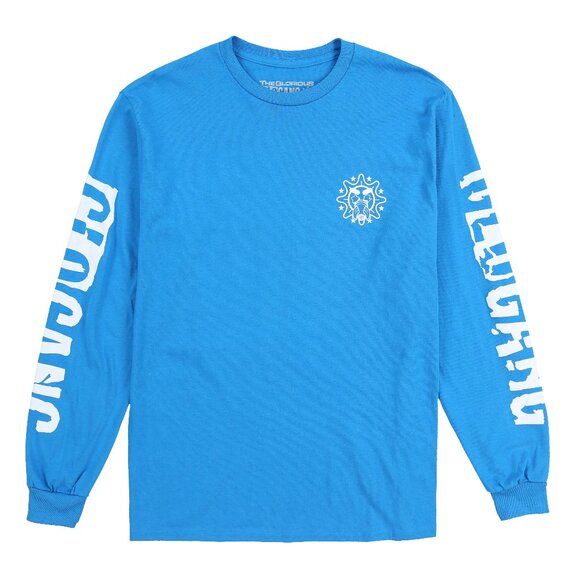 Glo Gang Core Logo Long Sleeve Tee NWT Large - Picture 1 of 3